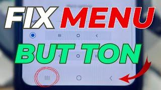 How to Fix Samsung Menu Button Not Working Problem 2025