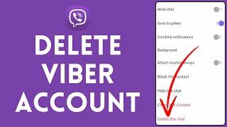 How to Delete Viber Account (2024) | Remove Viber Account