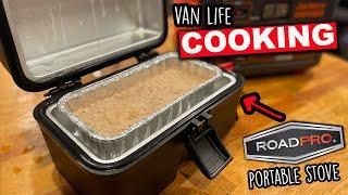 Van Life Cooking | How Can You Bake Without An Oven In A Tiny Van? | RoadPro Portable Stove