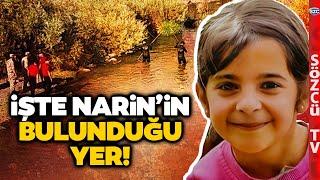 Kayıp Narin Burada Bulundu! İşte 8 Yaşındaki Narin'in Cansız Bedeninin Bulunduğu Dere