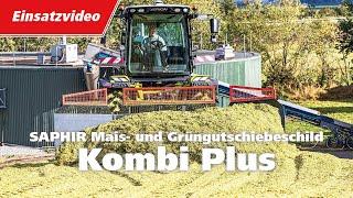 SAPHIR Kombi Plus Grüngut- und Maisschiebeschild