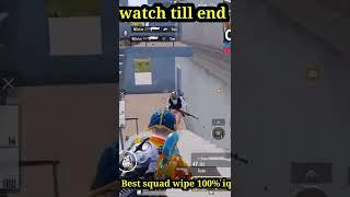 1000% iq to wipe squad /#short #gameplay #youtubeshorts #bgmi #pubg #pubgmobile#mp9gamer