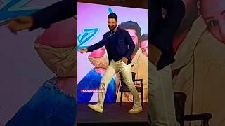 Vicky Kaushal doing hook step of Tauba Tauba song LIVE during the promotion of 'Bad Newz' in Delhi