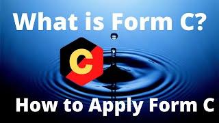 What is Form C : How to Apply For Form C in AOP