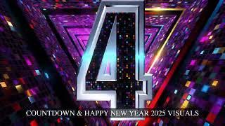 countdown & happy new year 2025 visuals