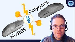 What is the difference between a NURBS-Model and a Polygon mesh?