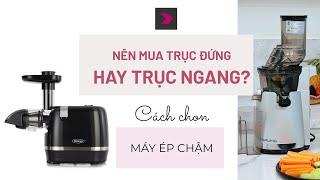 So sánh máy ép chậm trục ngang và trục đứng