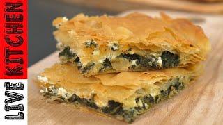 Everyone will give you congrats with thiw recipe!! Easy Spanakotiropita recipe!!