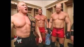 Brock Lesnar, Big Show, Nathan Jones, A Train & Matt Morgan Segment