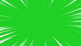 Anime zoom green screen