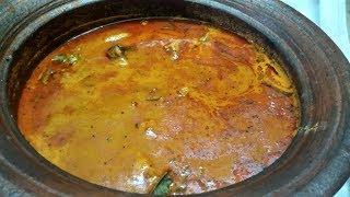 Kerala style king fish gravy | Coconut based king fish curry