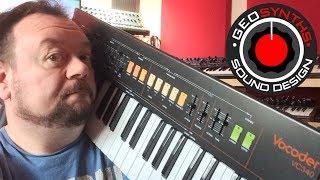 GEOSynths - Synth Show Reviews - Behringer VC340 Vocoder and String Machine