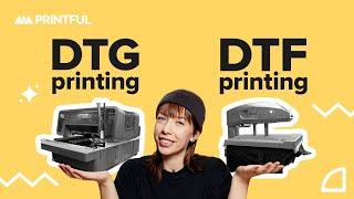 Direct-To-Garment vs Direct-To-Film Printing | Which one to choose?