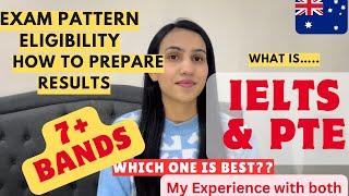 IELTS & PTE Exam | How to prepare and all you need to know!! | My personal experience with both!!