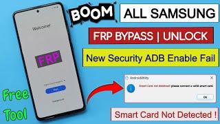 All Samsung Frp Bypass/Unlock - ADB Enable Fail  - Smart Card Not Detected Android Utility Tool 2023