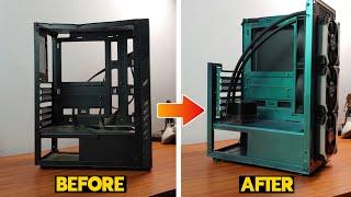 GAMPANG BANGET!! Bikin Sendiri Custom Open PC Case Keren Dari Rongsokan