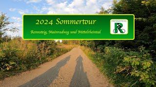 Teil 1: 2024 Rennsteig und Mainradweg