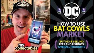 DC BAT COWLS NFTs! How to Use The Marketplace!