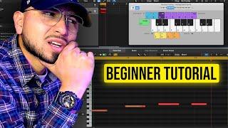 Logic Pro X BEGINNER MELODY Tutorial (step by step Process)