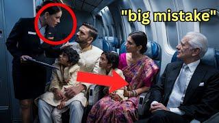 Flight Attendant Kicks Indian Family Off Plane, Finds Out They Own the Airline!