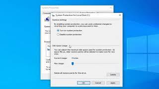 How To Enable The System Restore Protection in Windows 10/8/7 [Tutorial]