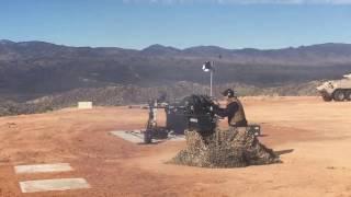 Bushmaster Conference - Nobles Viper firing M230LF 30mm