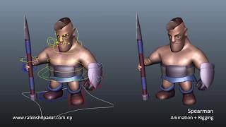 Game Animation and Rigging Reel - Rabin Shilpakar