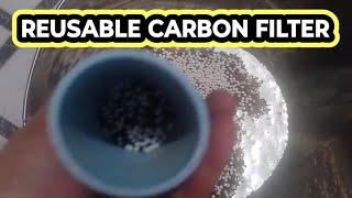 CARBON INLINE FILTER KO REUSABLE BNA SKTE H AAP. how make your carbon filter of RO water REUSABLE