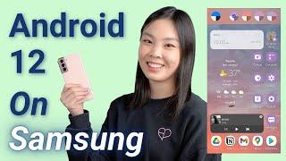 The 5 BIGGEST Android 12 Changes on Samsung | New Features of One UI 4