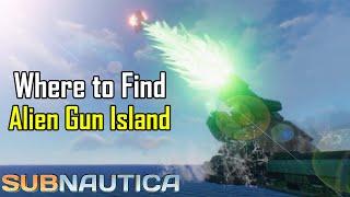 Subnautica - Where is Alien Gun Island