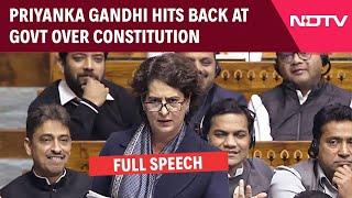 Priyanka Gandhi Speech | "Indian Constitution Is Not Sangh's Rulebook": Priyanka Gandhi