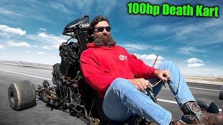 I Bought a 100-HP Motorcycle Powered Go Kart for $1300