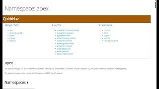 01-Namespace: apex #javascript_in_oracle_apex APEX