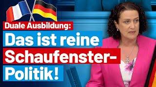Duale Ausbildungspolitik: Nur ein Schaufenstergesetz! Nicole Höchst - AfD-Fraktion im Bundestag