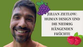 Julian Zietlow, Human Design und die niedrig hängenden Früchte