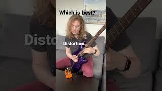 Fuzz vs Overdrive vs Distortion #guitar #guitarpedals