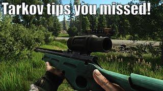 Easy to overlook Tarkov tips you missed