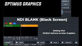 Mengatasi Local Desktop Capture (NDI Vmix) Blank | How to problem fix blank screen