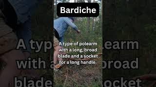 Axe Facts - Bardiche #smallaxe #axethrowing #didyouknow #vintageaxe