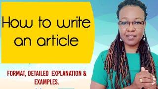 Types of articles you should know #esl #article  #education