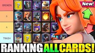 RANKING EVERY CLASH ROYALE CARD AFTER BALANCE UPDATE! (2022 TIER LIST)