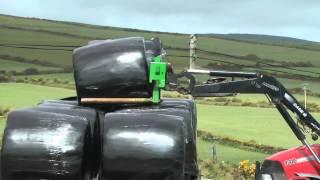 Balmesh in Ireland - Silage Bale Collecting