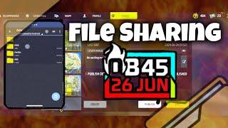 How to share a map file after OB45 Update | How to apply map file after update | LAG FF