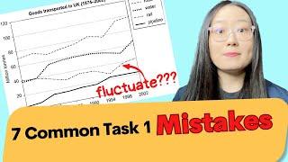 Do you make these 7 common mistakes in ielts writing task 1