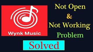 How to Fix Wynk Music App Not Working Issue | "Wynk Music" Not Open Problem in Android & Ios