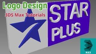Star Plus Logo Design in 3DS Max