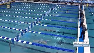 NCAA WOMEN'S SWIMMING : ALEX WALSH (VIRGINIA) WINS 400IM 3:57.25