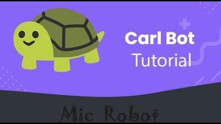 Как получать роли за реакции в дискорде с помощью Carl-bot