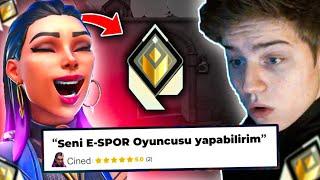 Valorant E-SPORCU KOÇU tuttum !! (TROLLEDİM)