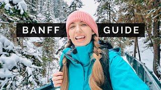 How to spend 3 PERFECT winter days in Banff!  (Insider guide + tips)